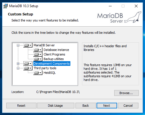 MariaDB 3